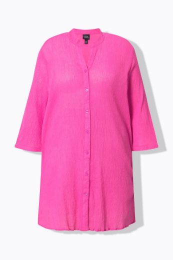 Plus size veliki brojevi Bluza dužeg kroja 3/4 rukavi za punije