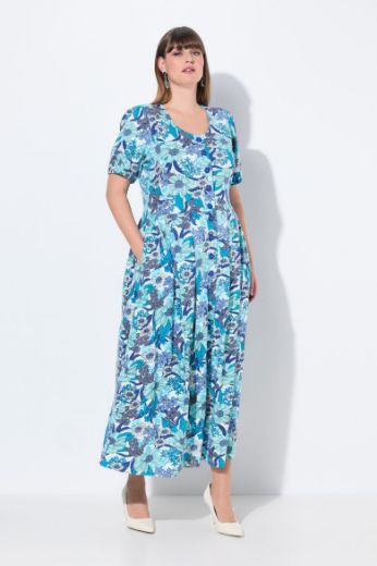 Plus size veliki brojevi Haljina maxi cvjetnog uzorka za punije