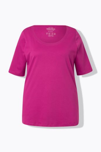 Plus size veliki brojevi Majica A kroja kratkih rukava za punije
