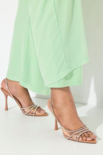 Plus size veliki brojevi Hlače elegantne šireg kroja nogavica za punije