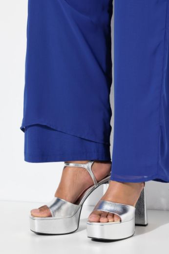 Plus size veliki brojevi Hlače elegantne šireg kroja nogavica za punije