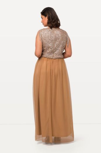 Plus size veliki brojevi Haljina maxi V ovratnika za punije