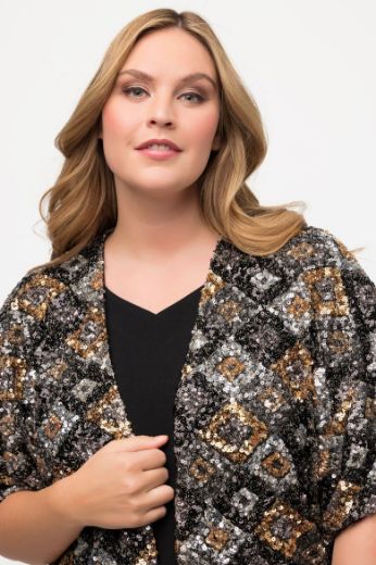 Plus size veliki brojevi Bluza otvorenog kroja za punije
