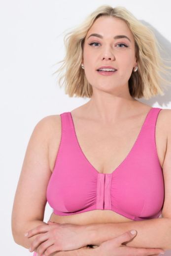 Plus size veliki brojevi Grudnjak 3 komada na prednje kopčanje za punije