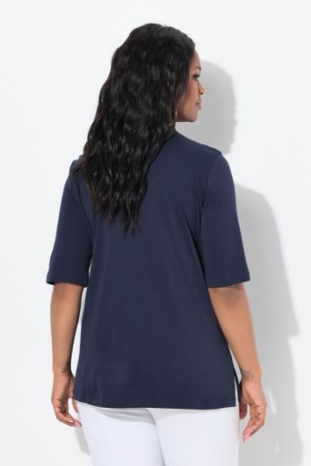 Plus size veliki brojevi Majica Polo kratkih rukava za punije