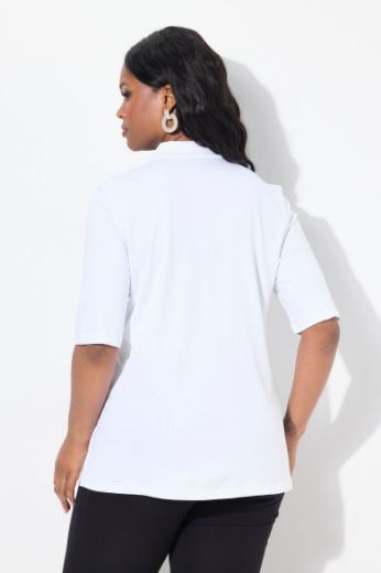 Plus size veliki brojevi Majica Polo kratkih rukava za punije