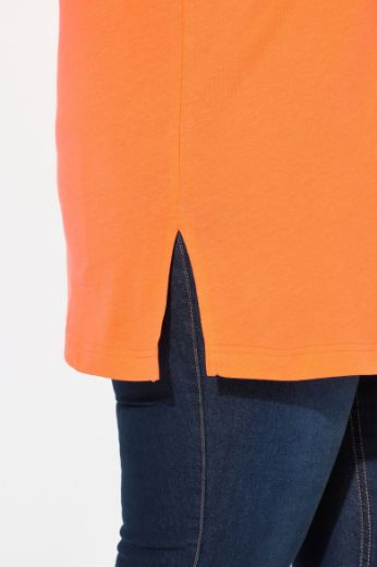 Plus size veliki brojevi Majica V izrez Basic za punije