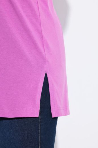 Plus size veliki brojevi Majica V izrez Basic za punije