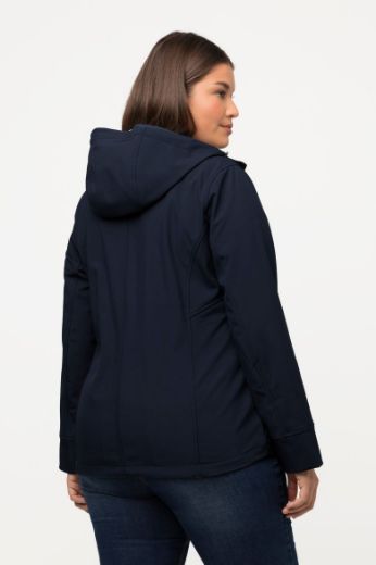 Plus size veliki brojevi Jakna od flisa s kapuljačom za punije