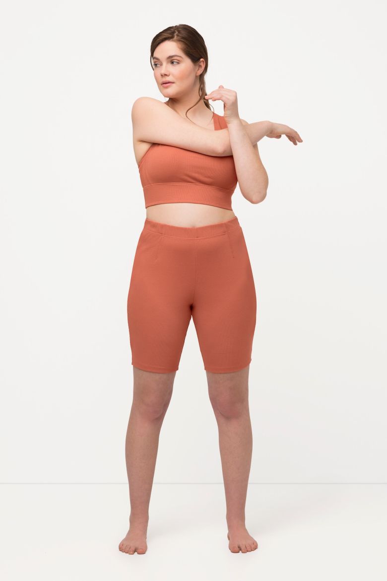 Plus size veliki brojevi Tajice pamučne kratke za punije