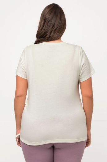 Plus size veliki brojevi Majica kratkih rukava okruglog ovratnika za punije