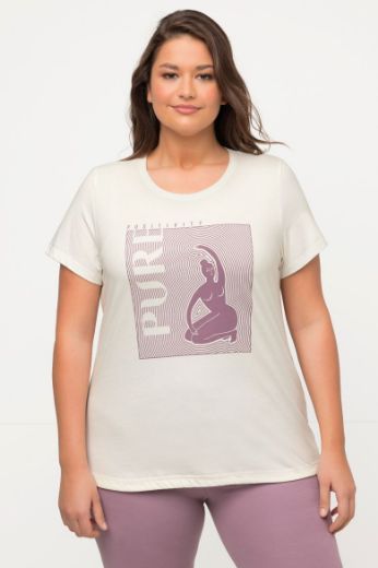 Plus size veliki brojevi Majica kratkih rukava okruglog ovratnika za punije