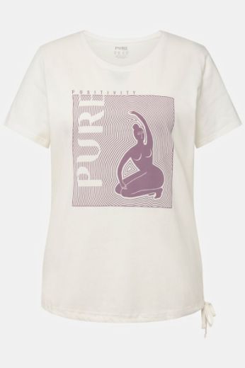 Plus size veliki brojevi Majica kratkih rukava okruglog ovratnika za punije