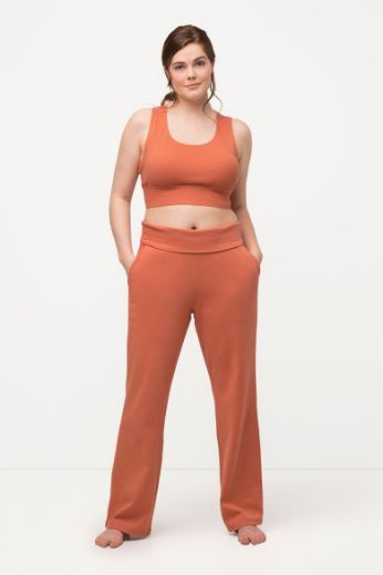 Plus size veliki brojevi Hlače elastičnog struka širokih nogavica za punije
