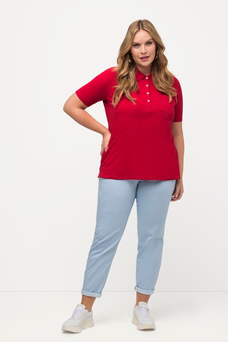 Plus size veliki brojevi Majica Polo kratkih rukava za punije