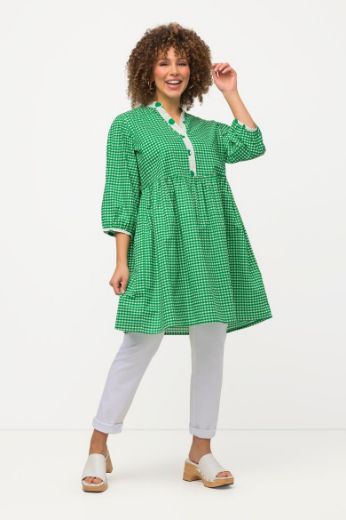 Plus size veliki brojevi Tunika 3/4 rukava A kroja za punije