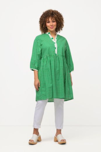 Plus size veliki brojevi Tunika 3/4 rukava A kroja za punije