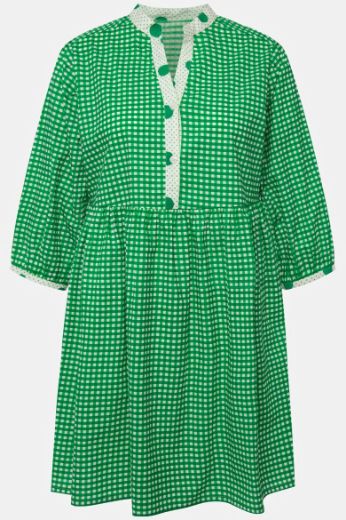 Plus size veliki brojevi Tunika 3/4 rukava A kroja za punije