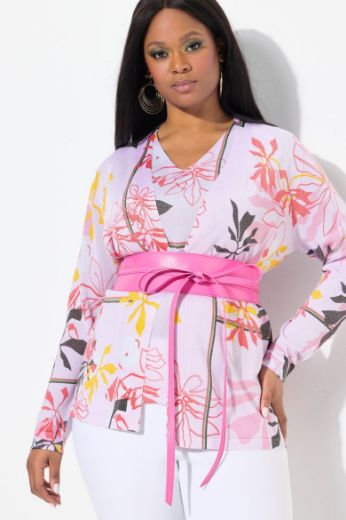 Plus size veliki brojevi Remen kožni na vezanje za punije