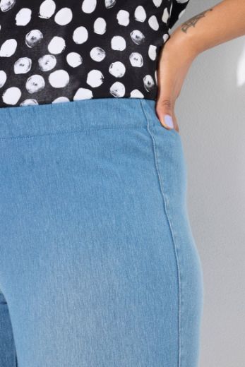Plus size veliki brojevi Hlačw Capri za punije