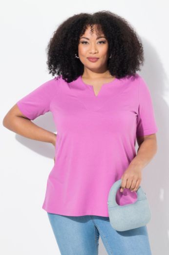 Plus size veliki brojevi Majica A kroj V ovratnik za punije