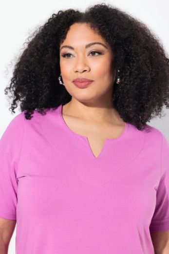 Plus size veliki brojevi Majica A kroj V ovratnik za punije