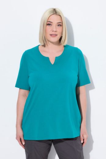 Plus size veliki brojevi Majica A kroj V ovratnik za punije