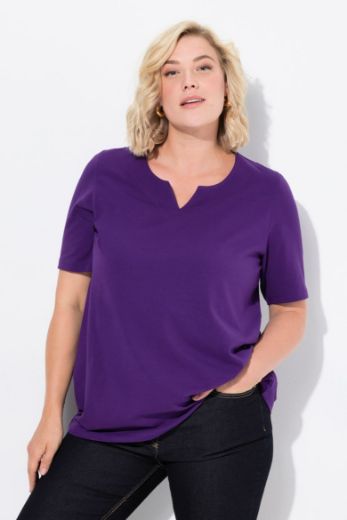 Plus size veliki brojevi Majica A kroj V ovratnik za punije