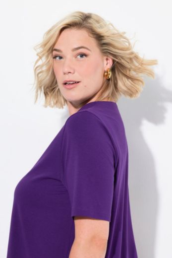 Plus size veliki brojevi Majica A kroj V ovratnik za punije