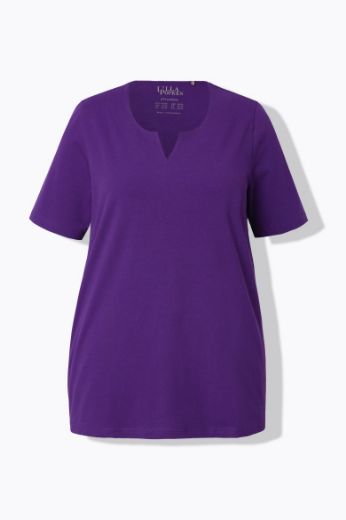 Plus size veliki brojevi Majica A kroj V ovratnik za punije
