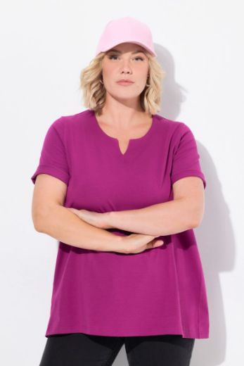 Plus size veliki brojevi Majica A kroj V ovratnik za punije