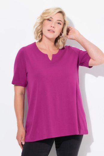 Plus size veliki brojevi Majica A kroj V ovratnik za punije