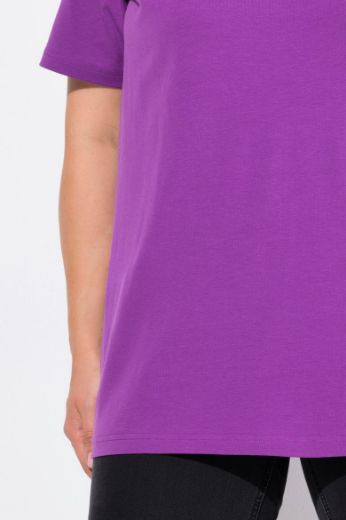 Plus size veliki brojevi Majica A kroj V ovratnik za punije