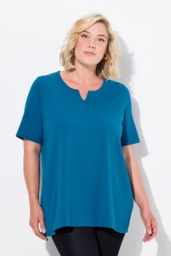 Plus size veliki brojevi Majica A kroj V ovratnik za punije