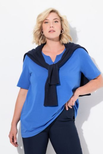 Plus size veliki brojevi Majica A kroj V ovratnik za punije