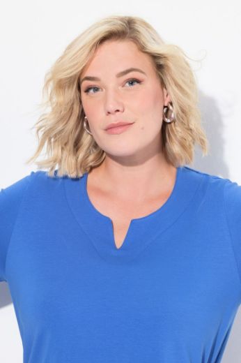 Plus size veliki brojevi Majica A kroj V ovratnik za punije