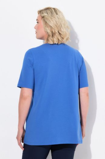 Plus size veliki brojevi Majica A kroj V ovratnik za punije