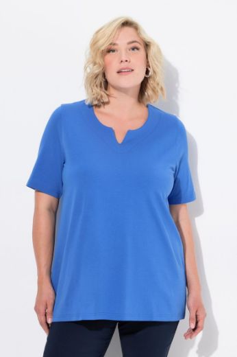 Plus size veliki brojevi Majica A kroj V ovratnik za punije