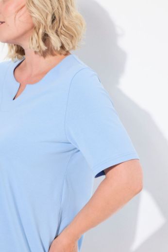 Plus size veliki brojevi Majica A kroj V ovratnik za punije