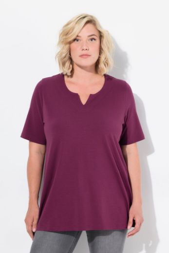 Plus size veliki brojevi Majica A kroj V ovratnik za punije