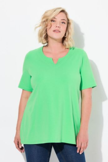 Plus size veliki brojevi Majica A kroj V ovratnik za punije