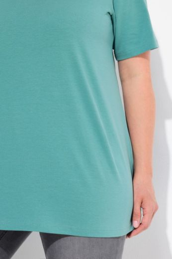 Plus size veliki brojevi Majica A kroj V ovratnik za punije