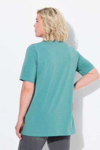 Plus size veliki brojevi Majica A kroj V ovratnik za punije