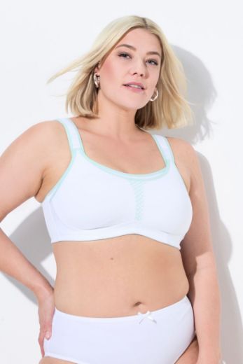 Plus size veliki brojevi Grudnjak sportski s podesivim naramenicama za punije