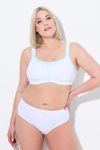 Plus size veliki brojevi Grudnjak sportski s podesivim naramenicama za punije