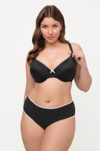 Plus size veliki brojevi Grudnjak podstavljeni s ukrasnom čipkom na obrubima za punije
