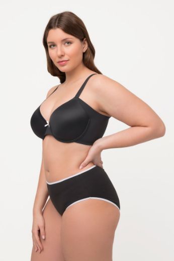 Plus size veliki brojevi Grudnjak podstavljeni s ukrasnom čipkom na obrubima za punije