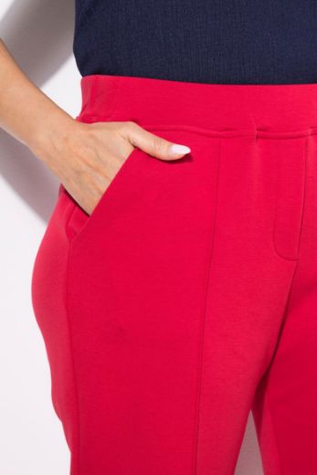 Plus size veliki brojevi Hlače s blago suženim nogavicama za punije
