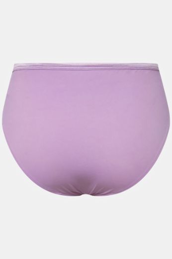 Plus size veliki brojevi Gaćice od mikrofibre s dodatkom ukrasne čipke za punije