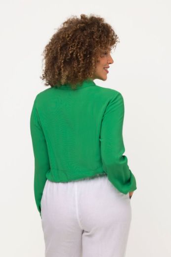 Plus size veliki brojevi Bluza dugih rukava kraćeg kroja za punije